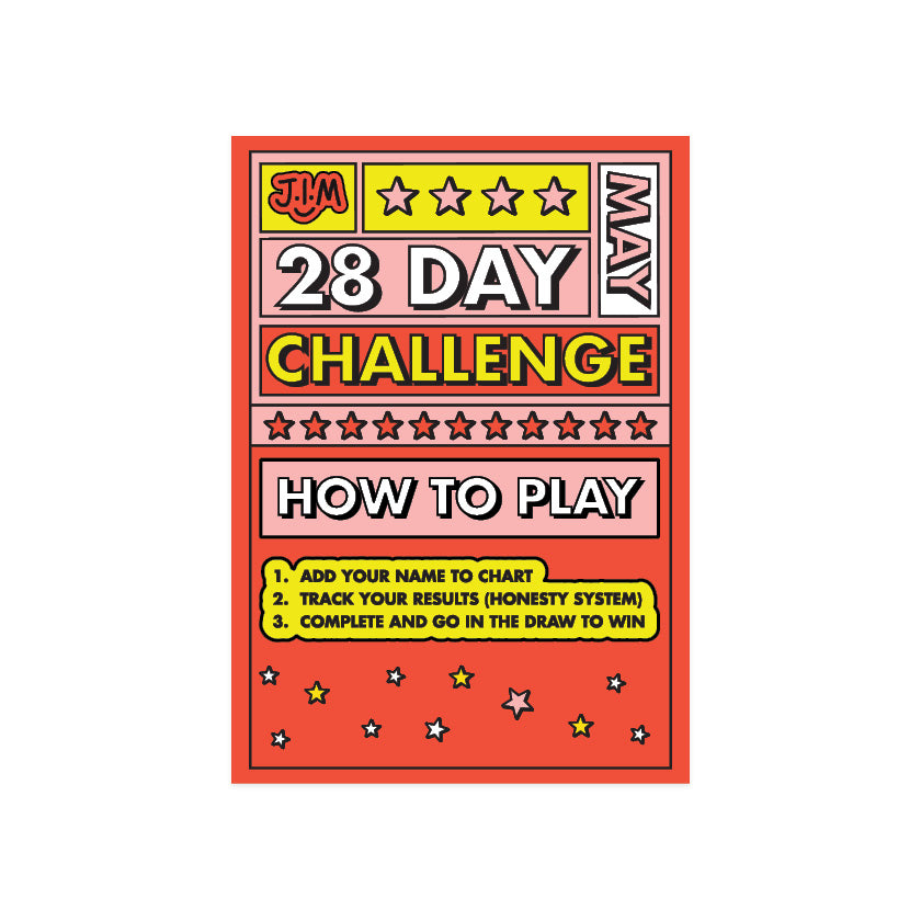 28 Day Challenge Poster - A3