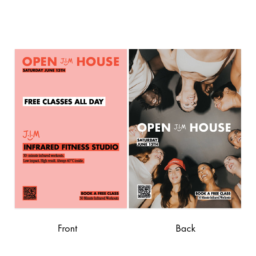 June Open House Flyer - A5