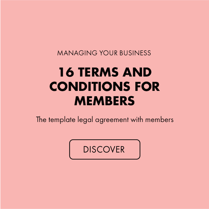 16 Terms and Conditions for Members
