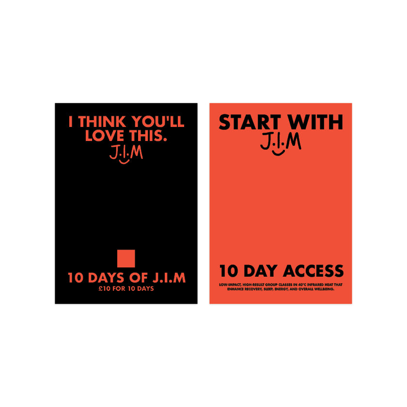 Card - 10 days of J.I.M for £10 (September 2026) - A6