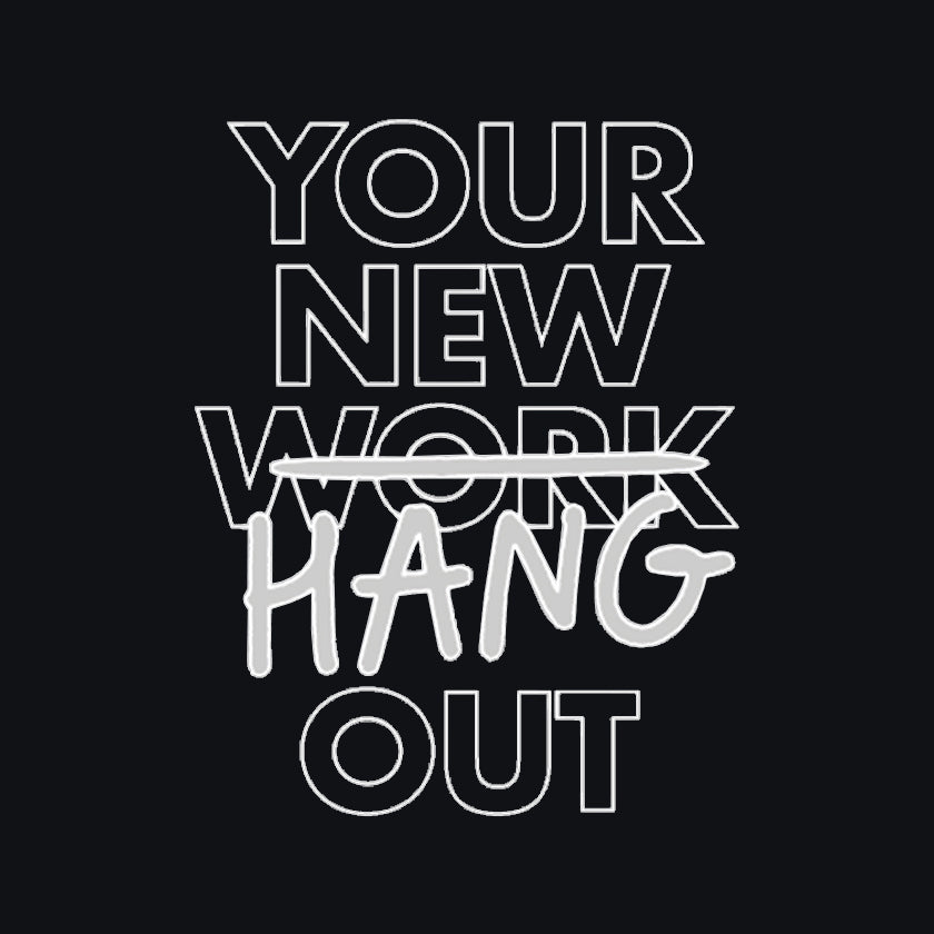 LED Neon Type 4 - Your New Hang Out 700(w) x 900mm(h)