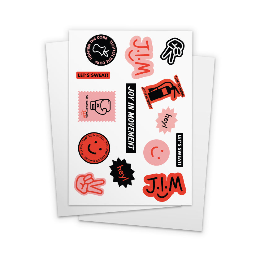 Sticker Sheet - A4