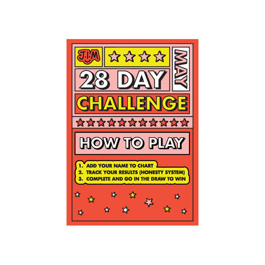 28 Day Challenge Poster - A3