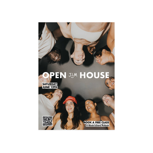 June Open House Posters - A3