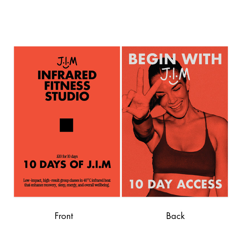 Flyer - A5 - 10 days of J.I.M for £10 (August 2026)