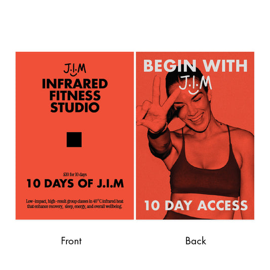 Flyer - A5 - 10 days of J.I.M for £10 (August 2026)