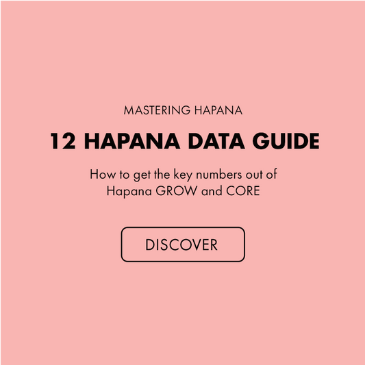 12 Hapana Data Guide 101