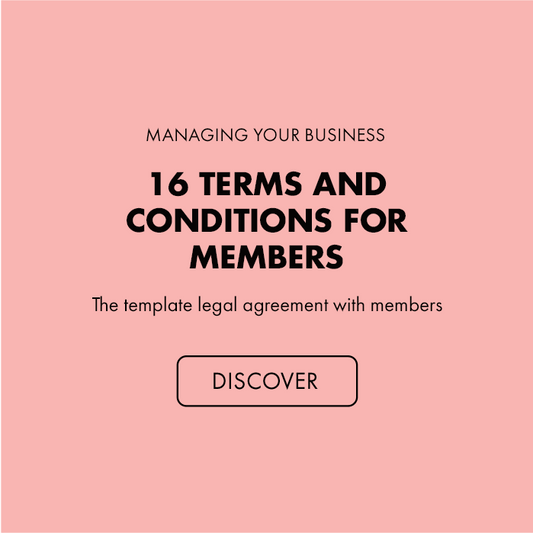 16 Terms and Conditions for Members