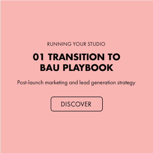 01 Transition To BAU Playbook