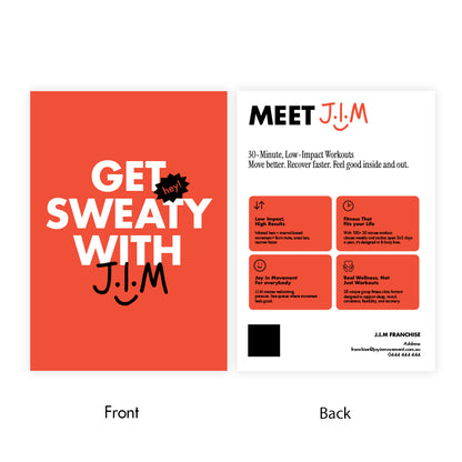 Info Flyer - A5 - Design - Option 1