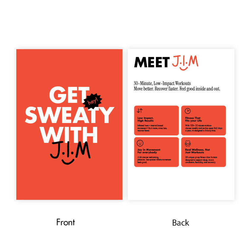 Info Flyer - A5 - Design - Option 1