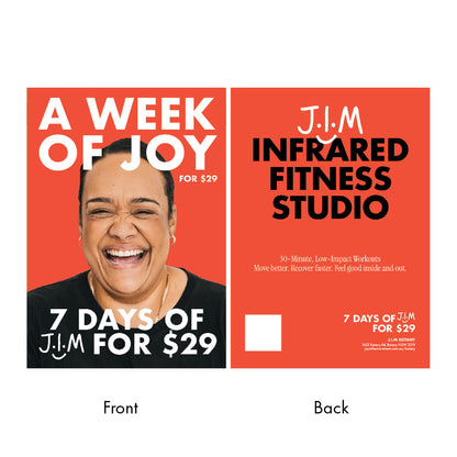 A Week of Joy April Campaign - A5