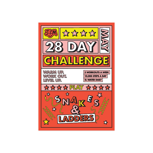 Snakes and Ladders Flyer - A5