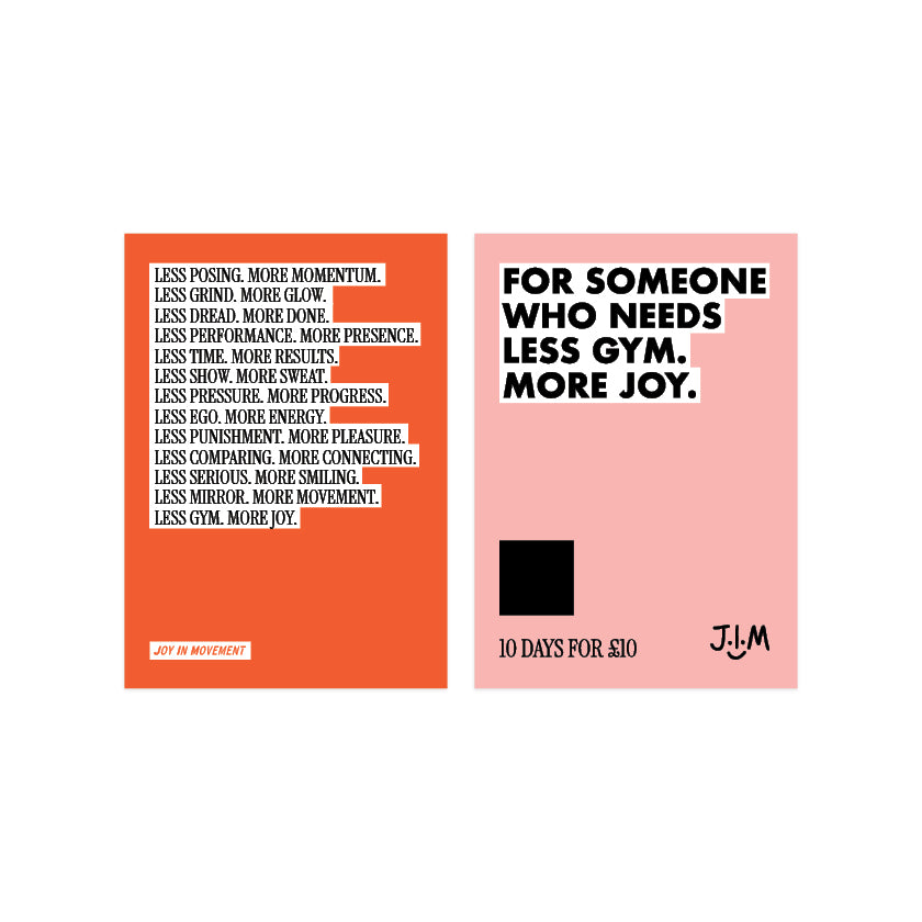 Card - 10 days of J.I.M for £10 (October 2026) - A6
