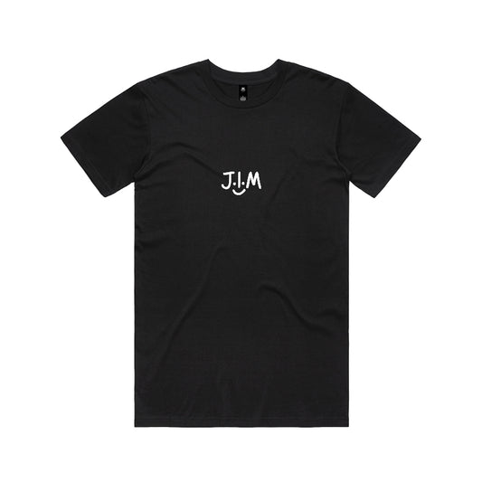J.I.M Smile Tee - Black/White
