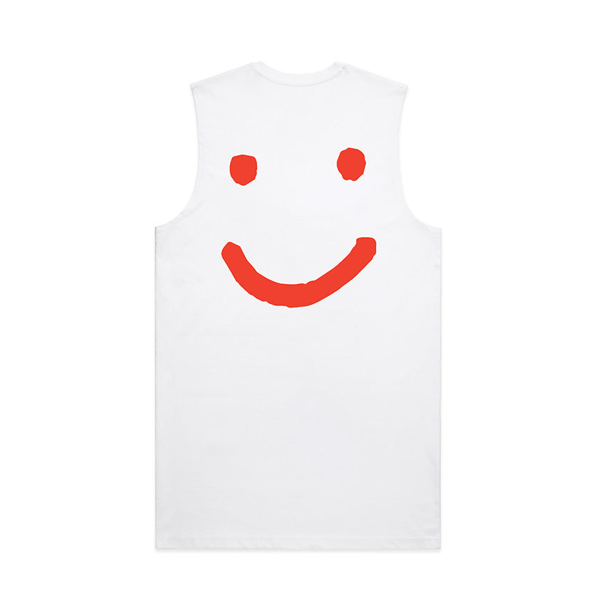 J.I.M Smile Tank - White/Red