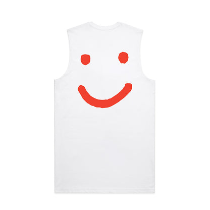 J.I.M Smile Tank - White/Red