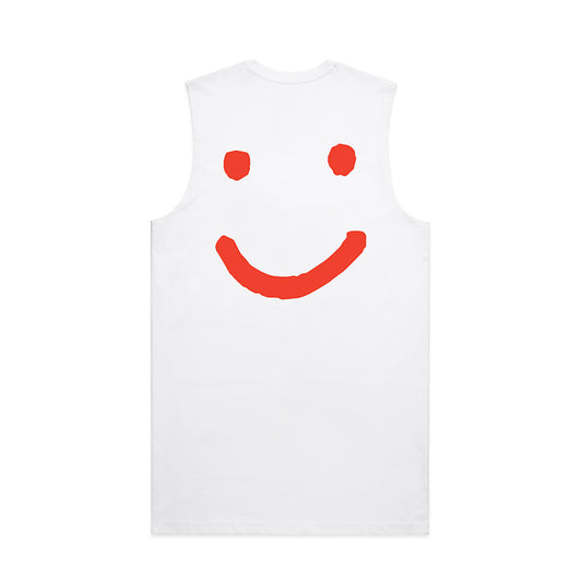 J.I.M Smile Tank - White/Red