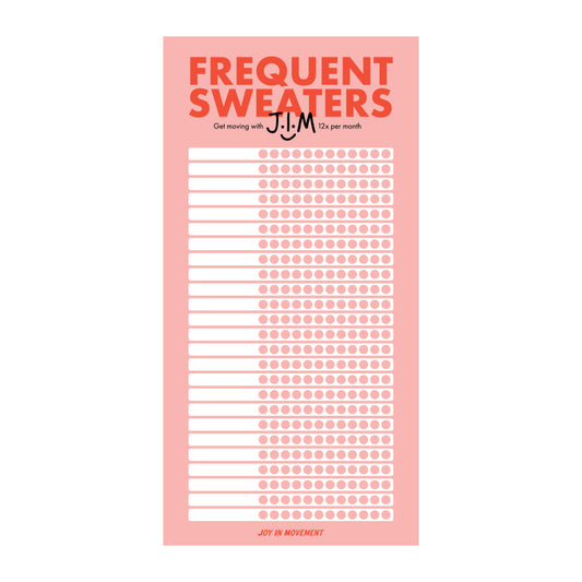 Frequent Sweaters Chart