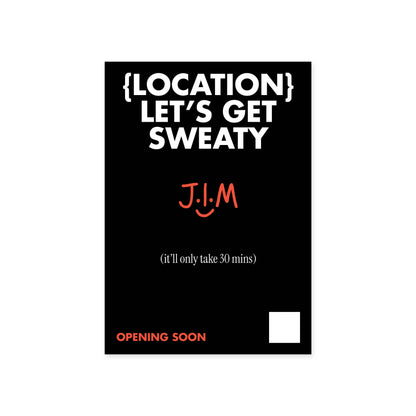 Pre-launch Corflutes - A1