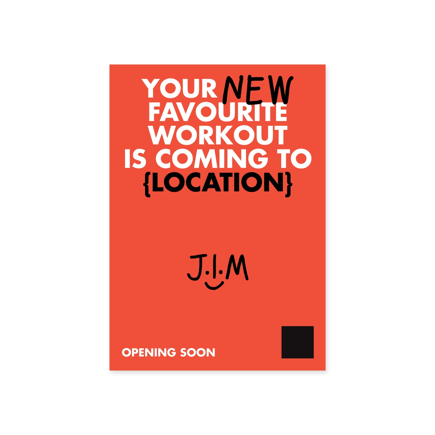 Pre-launch Corflutes - A1