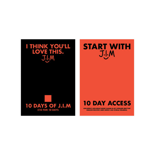 Card - 10 days of J.I.M for £10 (September 2026) - A6