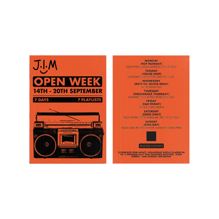 Card - September Open Week - A6