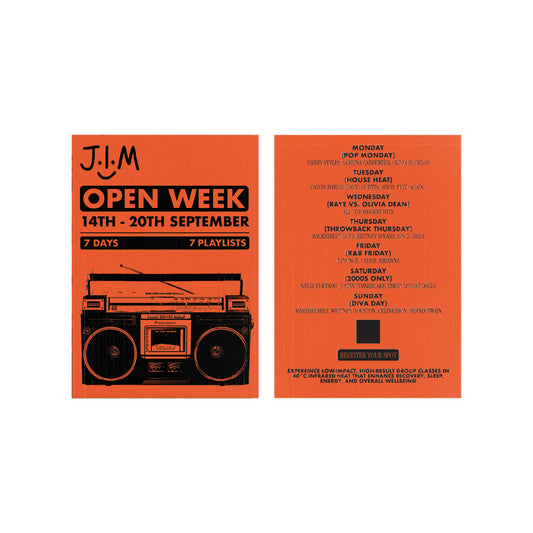 Card - September Open Week - A6