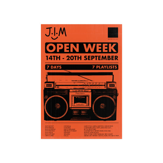 Poster - September Open Week - A3