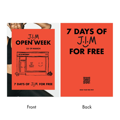 March Open Week Flyer - A5