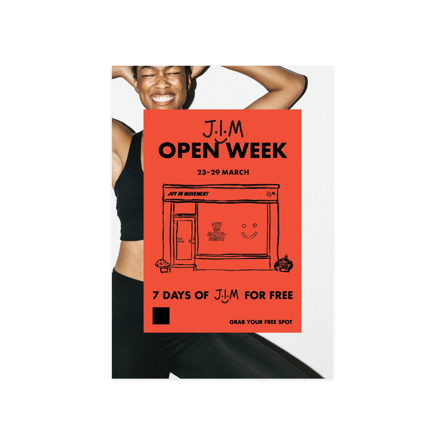 March Open Week Posters - A1