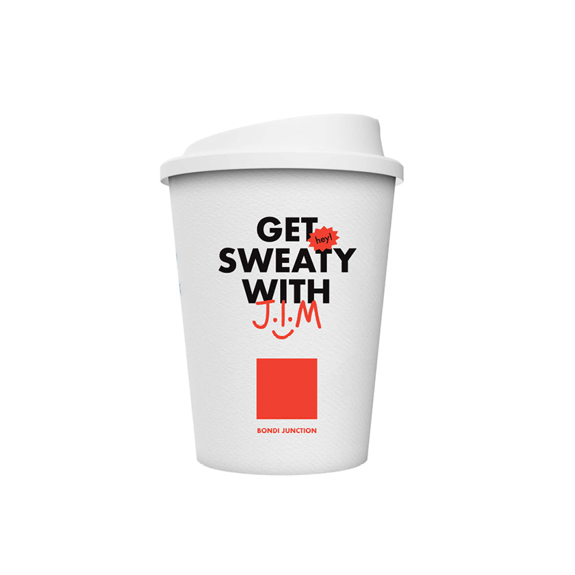 Coffee cups with lids