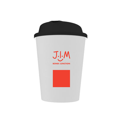 Coffee cups with lids
