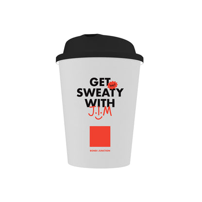 Coffee cups with lids