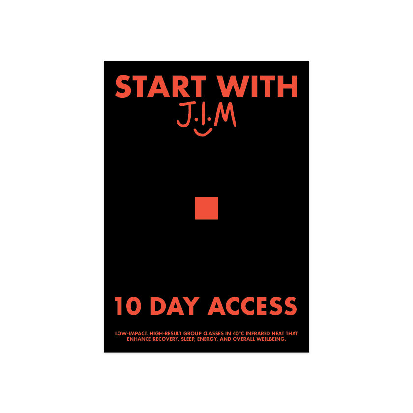 Poster - A3 - 10 days of J.I.M for $50 (September 2026)