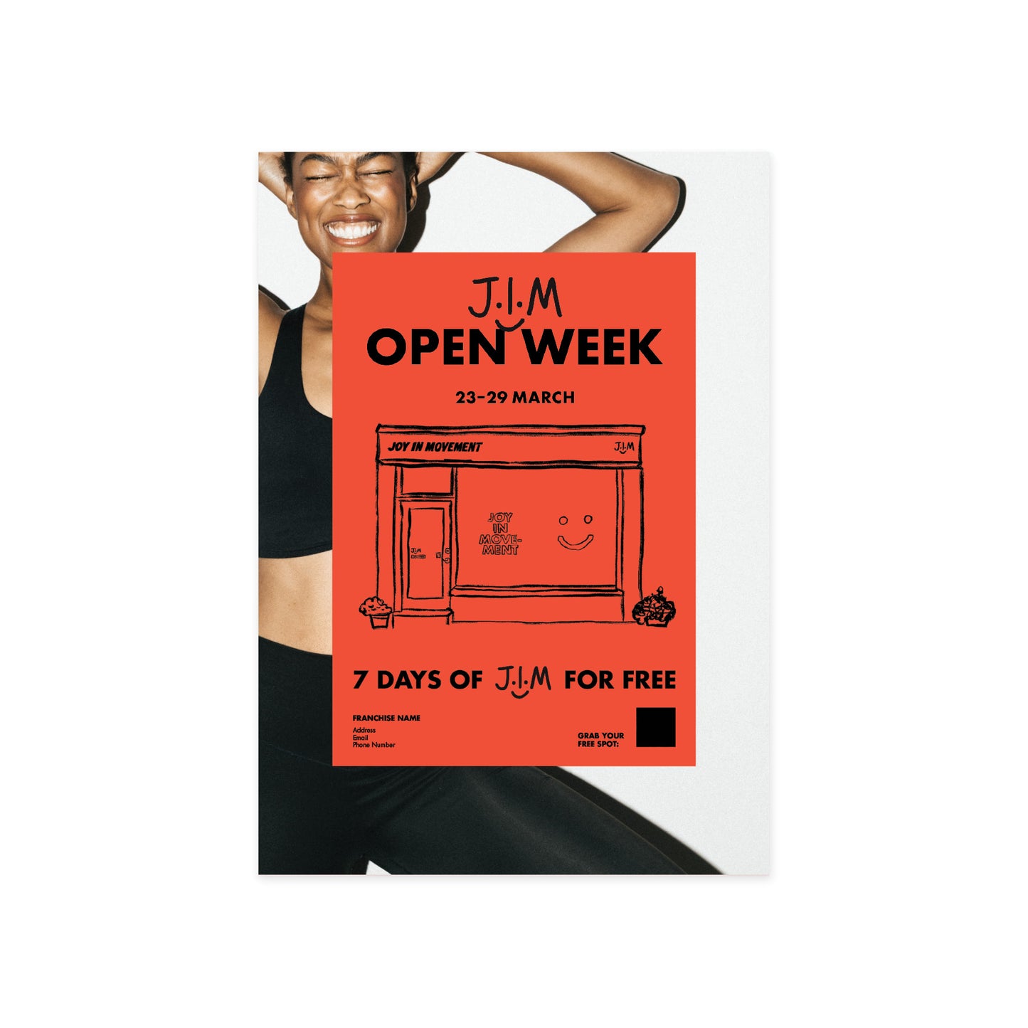 March Open Week Posters - A1