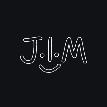 LED Neon Type 2 - J.I.M Logo with lower smile 700(w) x 411mm(h)